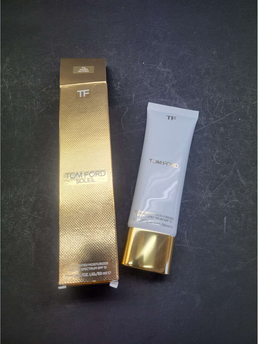 Tom Ford Tinted Glow Moisturizer 50 mL SPF 15 WARM NUTMEG 11.5  *NIB*